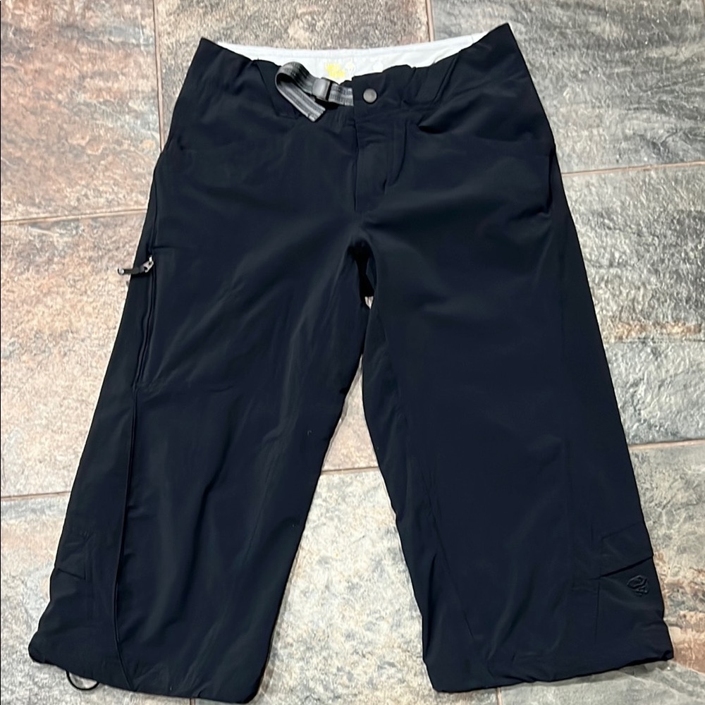 Mountain Hardwear Black Cargo Pants Relaxed Fit